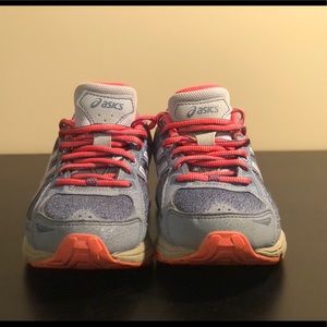 ASICS Gel-Venture 6 Women’s Trail Running Shoes, Size 6, Pink/Blue